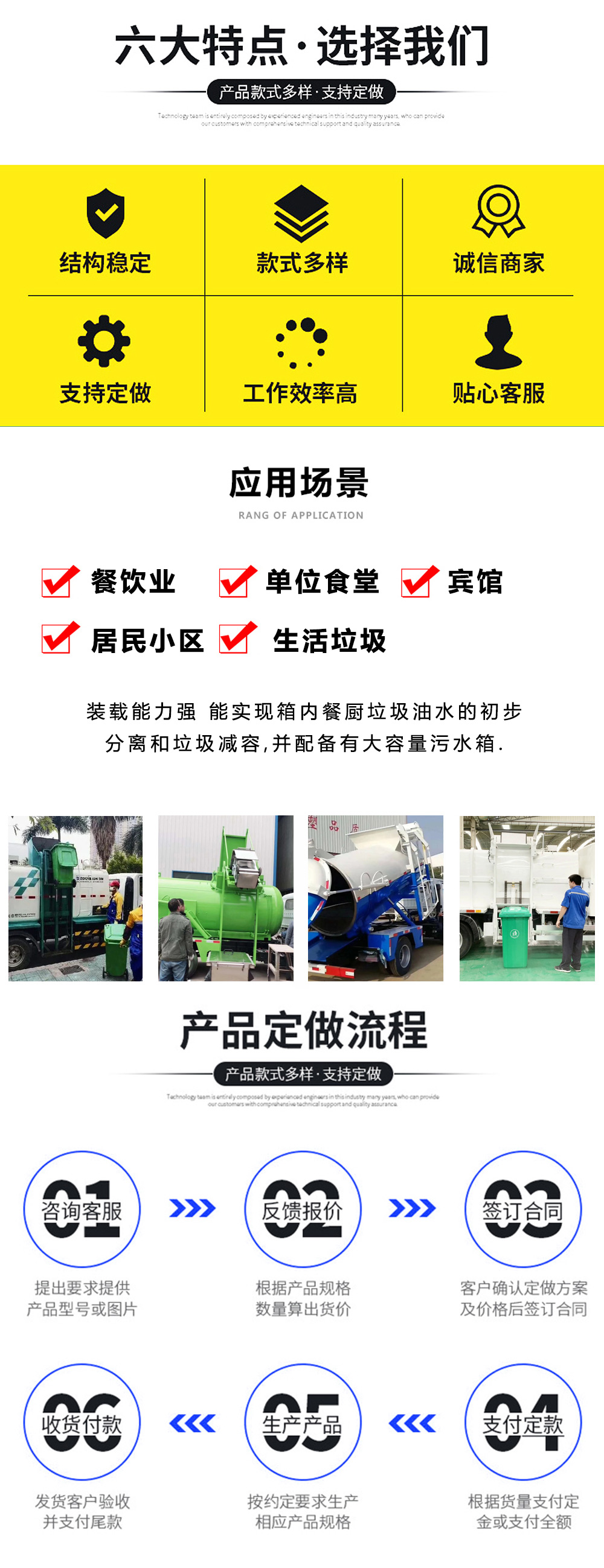 宏磊风牌HLF5070TCAE型餐厨垃圾车