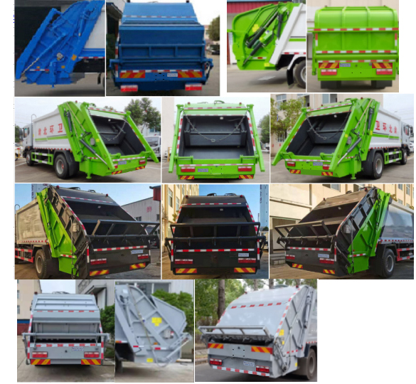 宏磊风牌HLF5180ZYSE型压缩式垃圾车