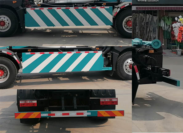 宏磊风牌HLF5185ZXXE型车厢可卸式垃圾车