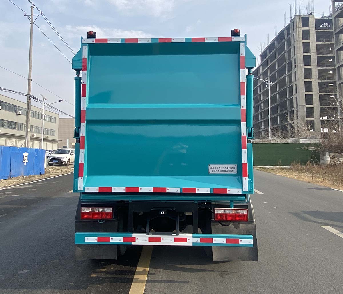 宏磊风牌HLF5120ZZZE型自装卸式垃圾车