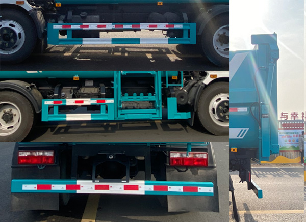 宏磊风牌HLF5120ZZZE型自装卸式垃圾车