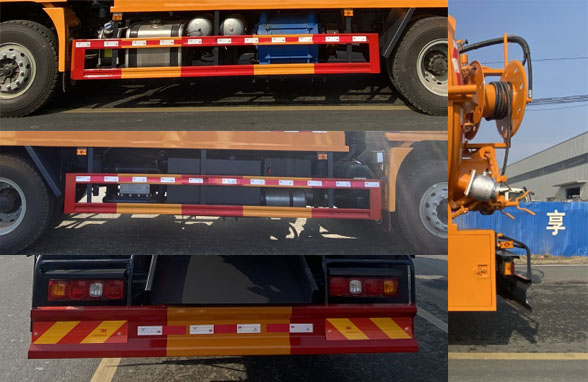 宏磊风牌HLF5180GQWS型清洗吸污车