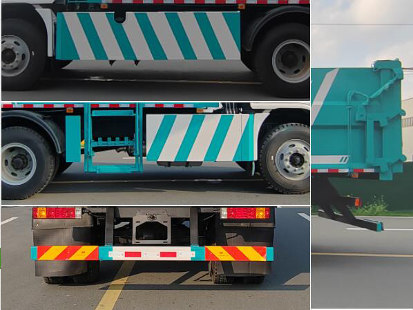 宏磊风牌HLF5180ZZZSX型自装卸式垃圾车