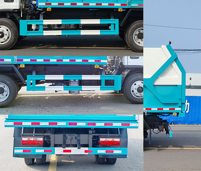 宏磊风牌HLF5075ZXLE型厢式垃圾车