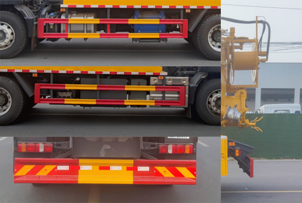 宏磊风牌HLF5186GQWZ型清洗吸污车