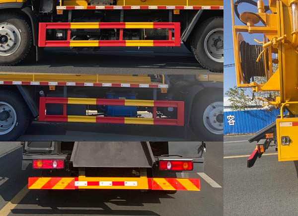 宏磊风牌HLF5146GQWEH型清洗吸污车