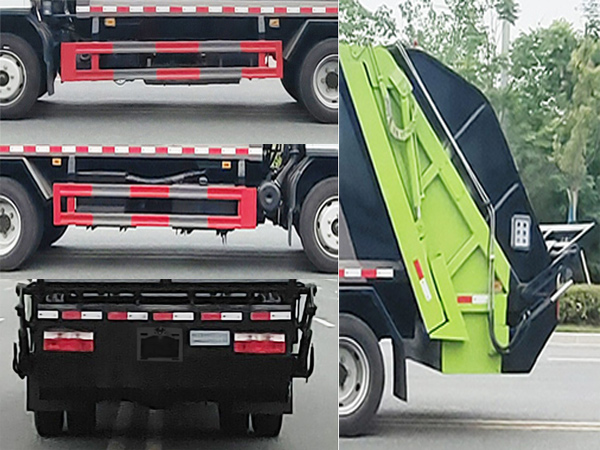 宏磊风牌HLF5120ZYSE型压缩式垃圾车