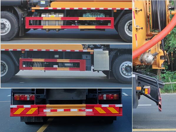 宏磊风牌HLF5250GQWZZ型清洗吸污车