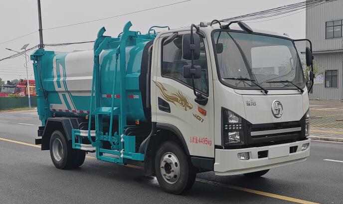 宏磊风牌HLF5040ZZZSX型自装卸式垃圾车